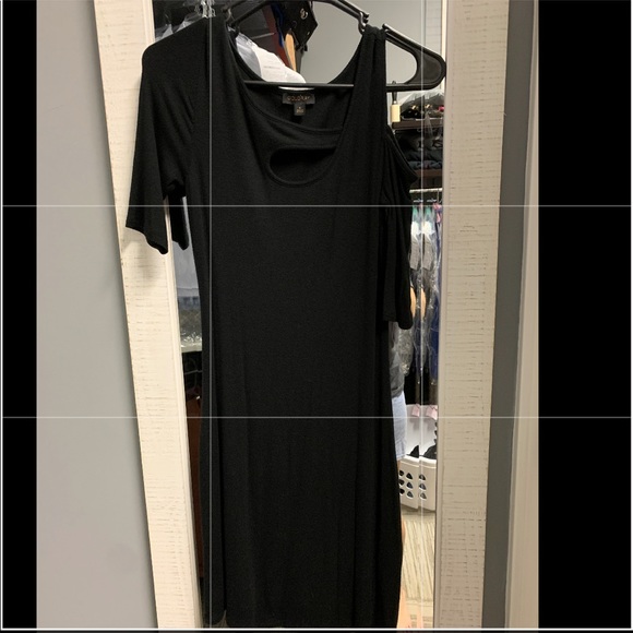 Goldray Xandra Ribbed Knit Dress 